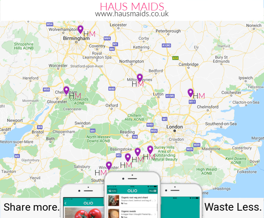 haus maids map locations