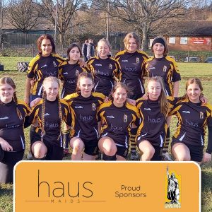 Winchester Rugby Club sponsored by local cleaner Haus Maids in Winchester