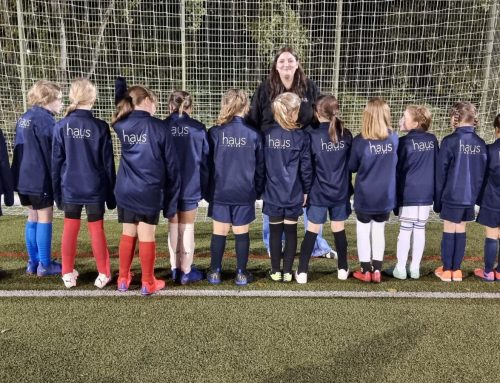 Haus Maids Proudly Sponsors Fleet Town youth girls under 9s team.