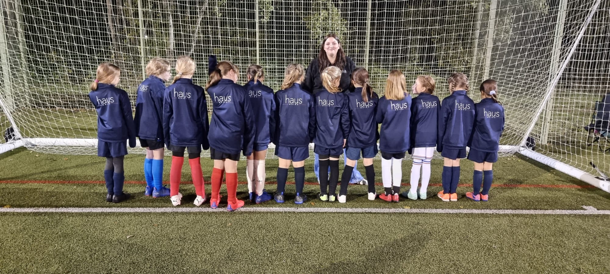 fleet girls football team.