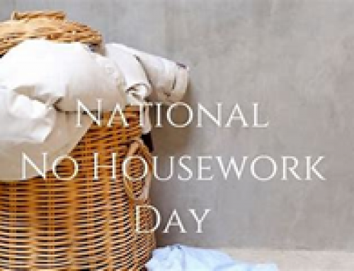 National No Housework Day: A Day to Relax and Recharge
