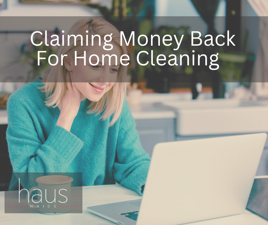 Claiming Money Back for Home Cleaning Picture