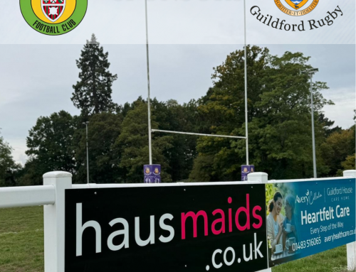 Proudly Sponsoring Godalming Town FC & Guildford Rugby Club