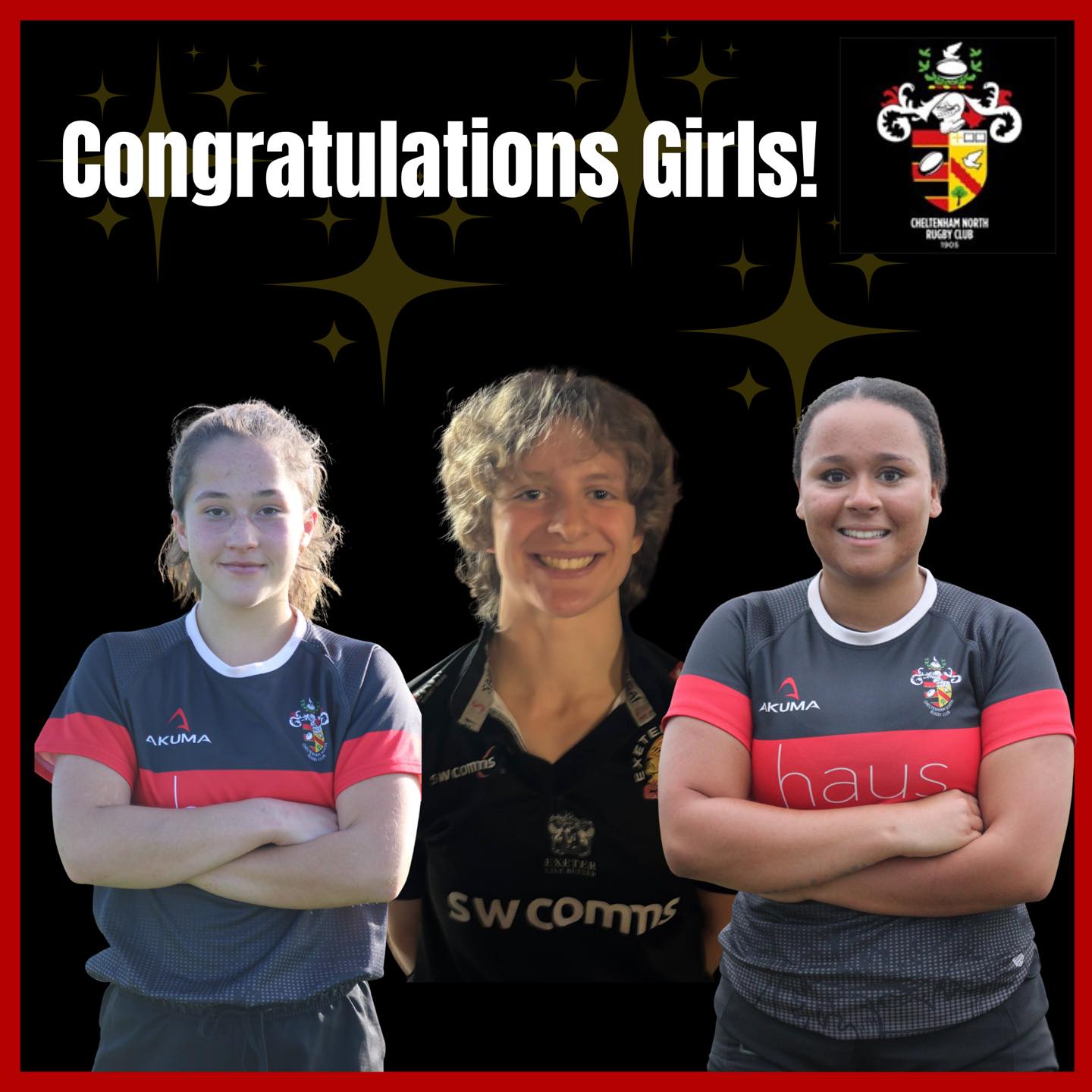 Cheltenham North Rugby Stars Selected for England Camp